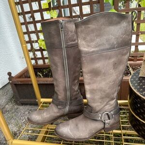 SOLD Frye leather boots size 7 boots